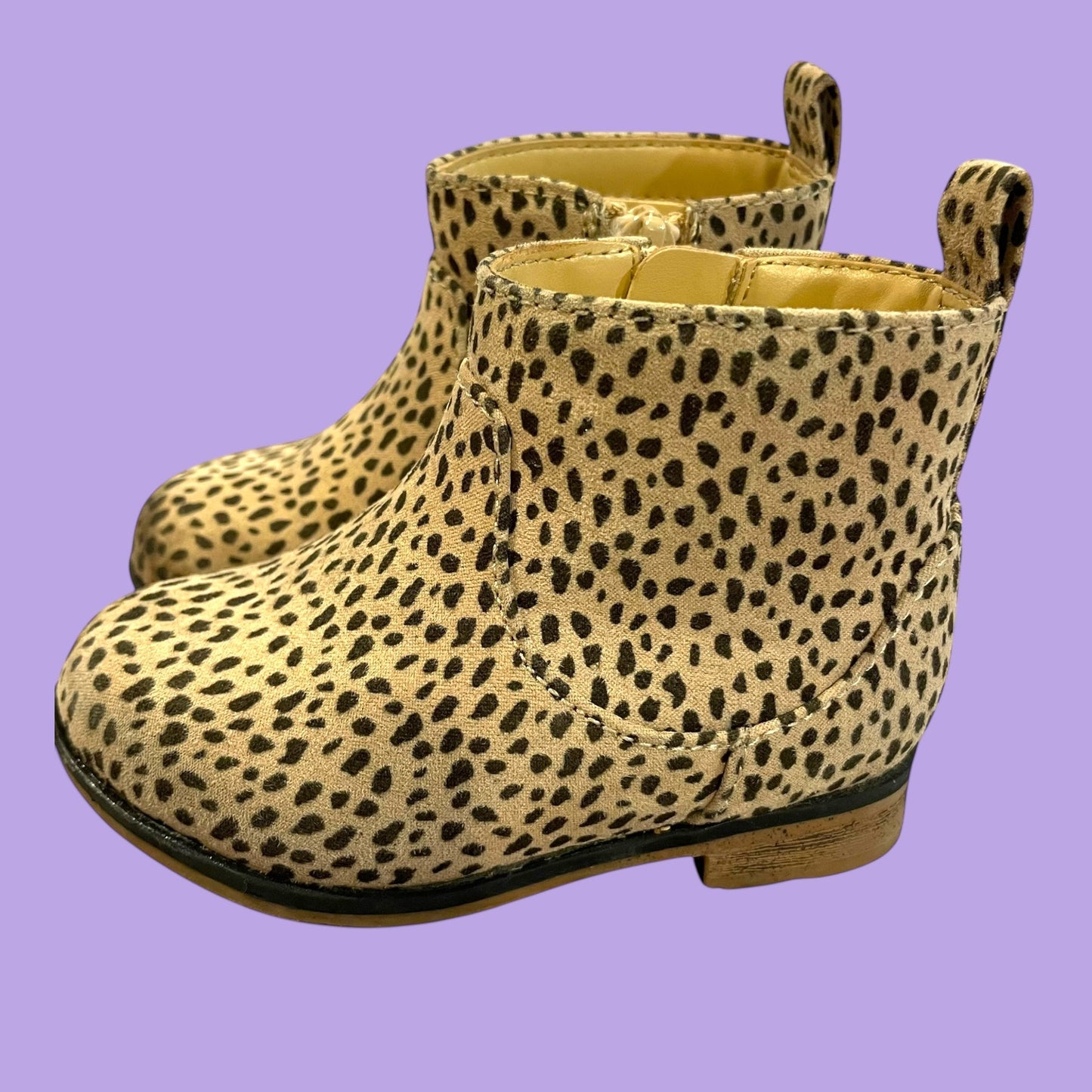 #1 Cheetah Boots Size 5