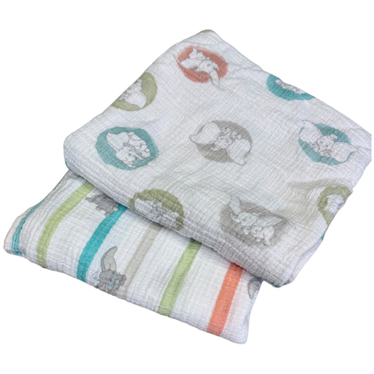 #1 Aden + Anais Disney Dumbo Muslin Swaddling Blankets REDUCED