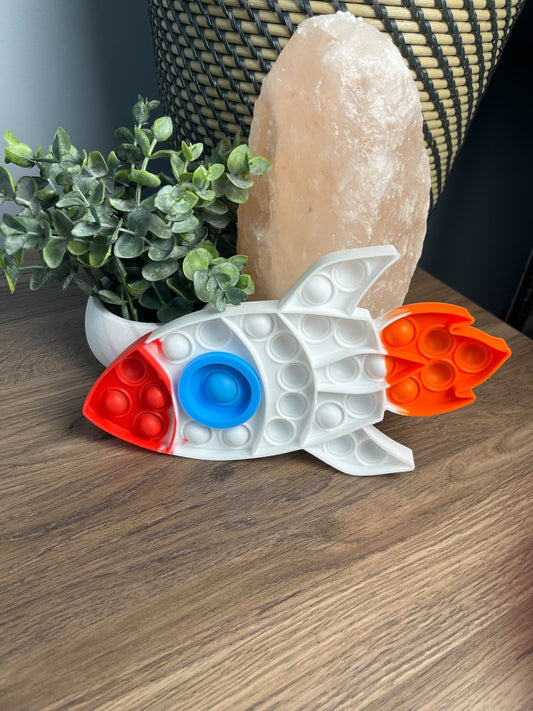Seller#213 Space Ship Rocket Ship Fidget Toy Like New!