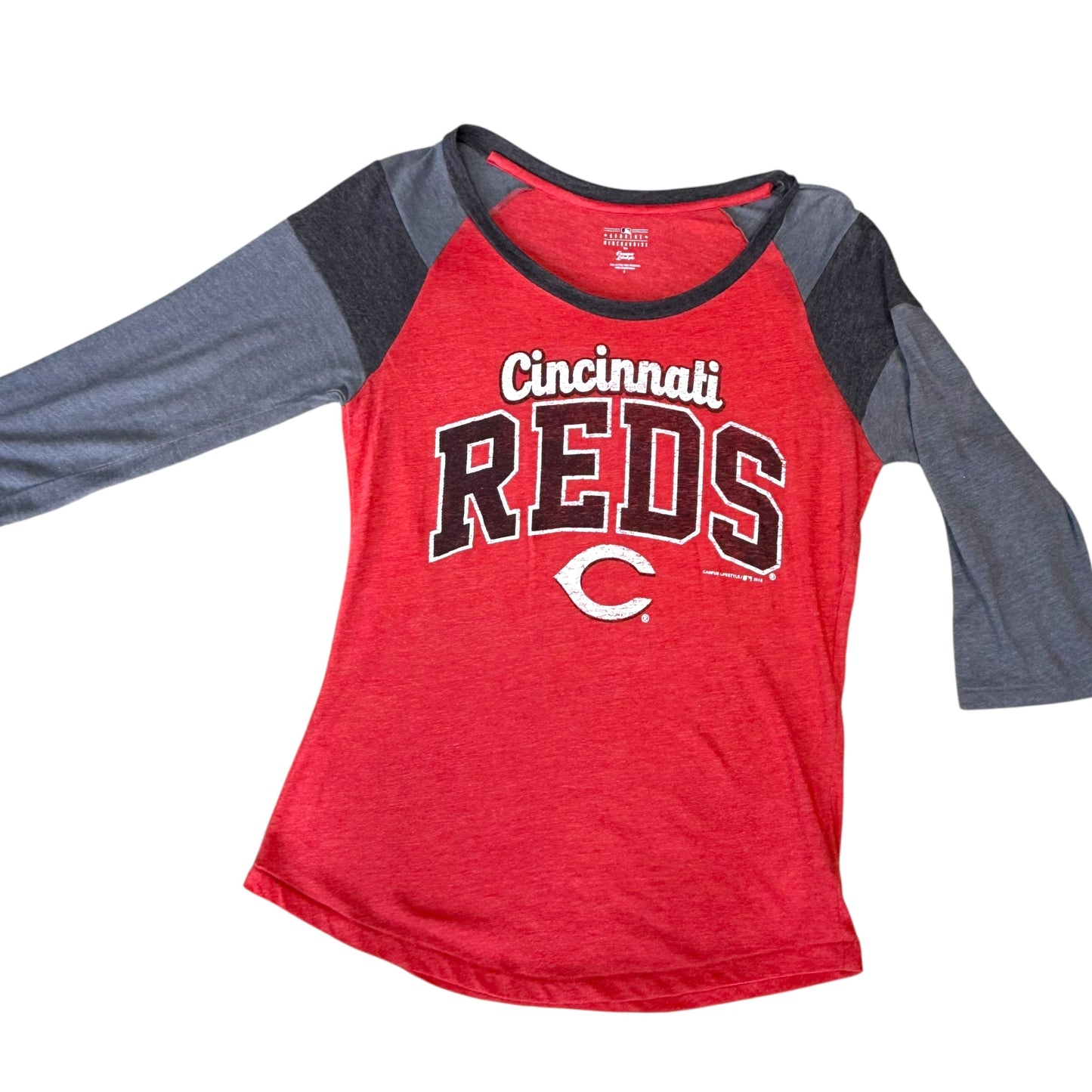 #1 Cincinnati Reds Baseball Tee Small REDUCED