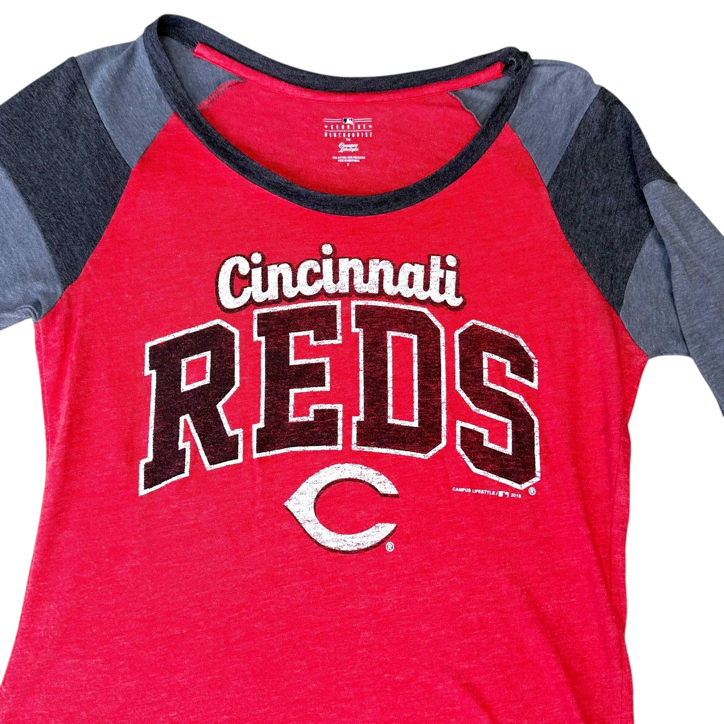 #1 Cincinnati Reds Baseball Tee Small REDUCED