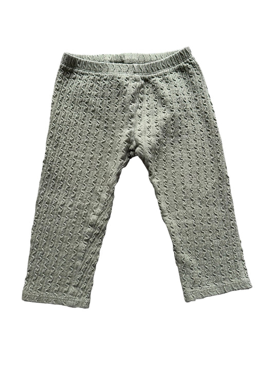 #93 First Impressions Green Pants Girls 24M