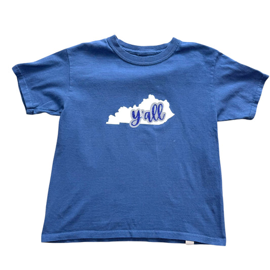 #1 Kentucky Y'all Boxy Tee GIrls Large