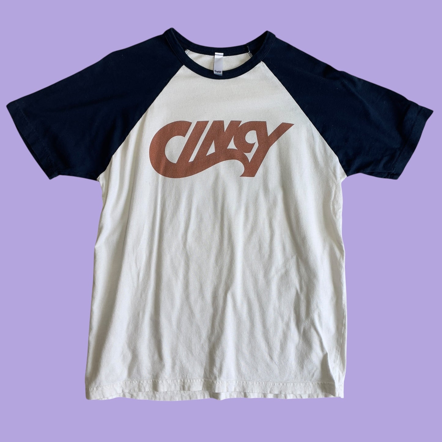 #1 Cincy Retro Baseball Tee Medium REDUCED