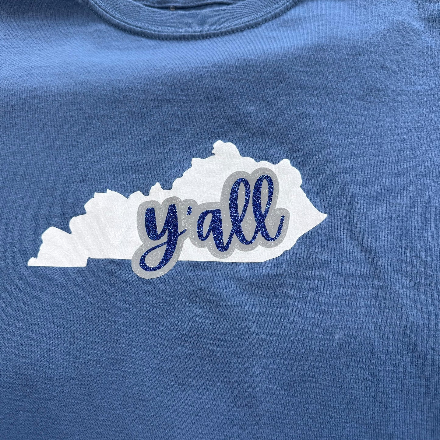#1 Kentucky Y'all Boxy Tee GIrls Large