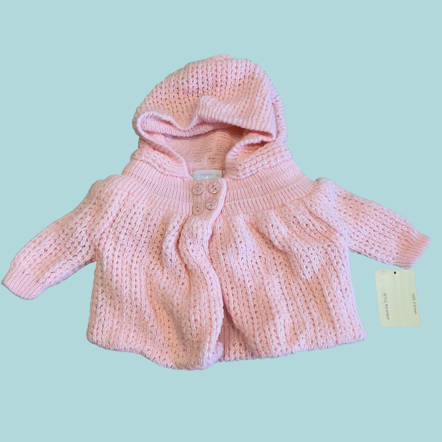 #1 Pink sweater 3-6 mo NWT REDUCED