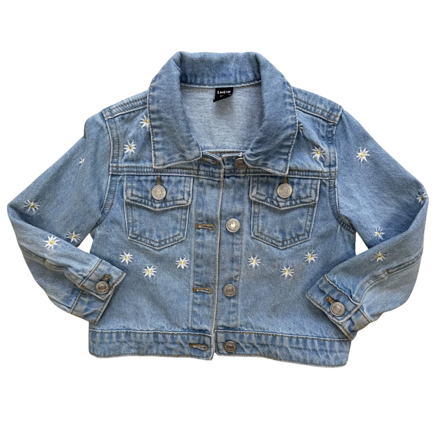 #1 Floral Denim Jacket 18-24 mo REDUCED