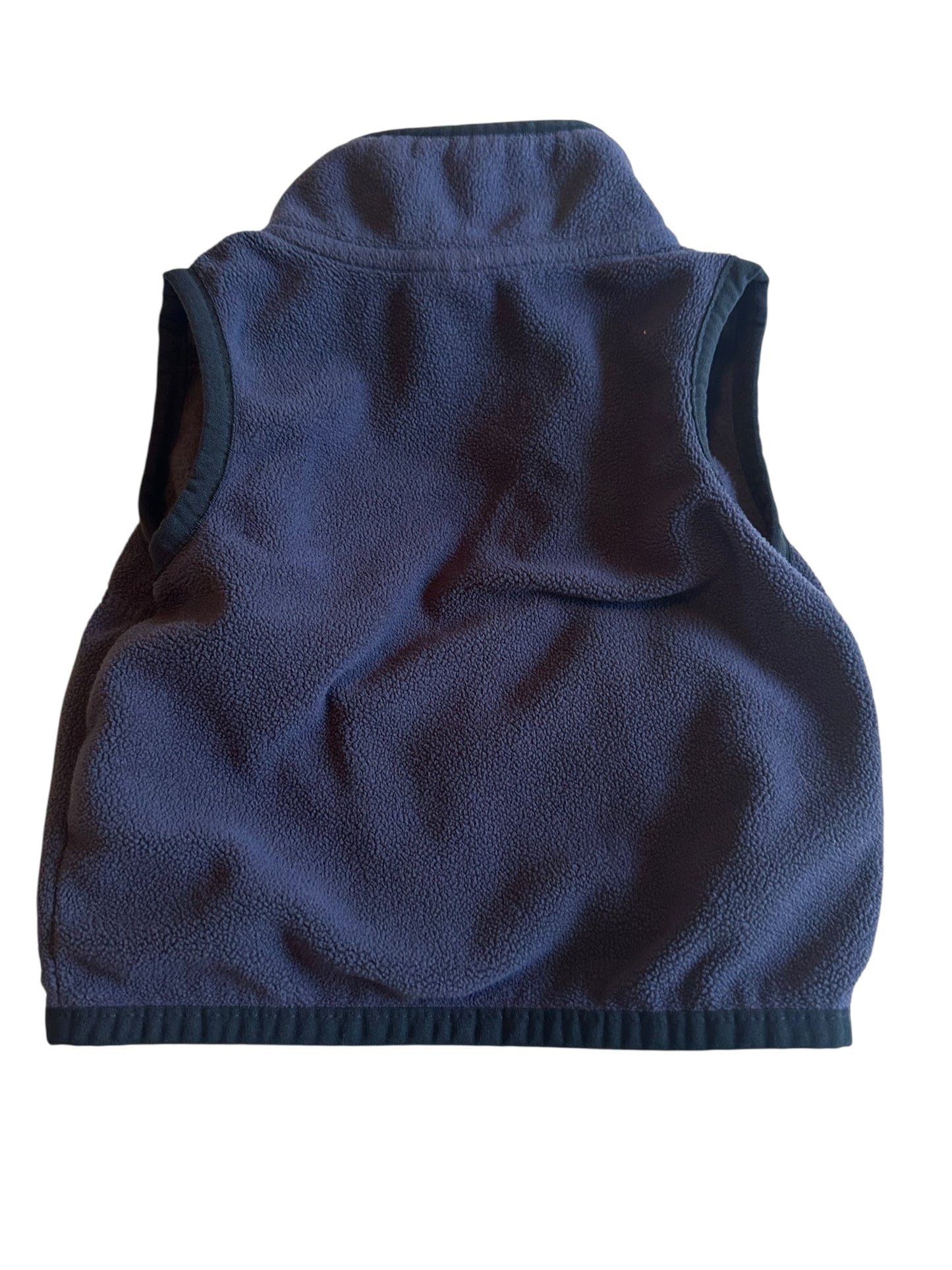 #93 Carter's Navy Fleece Vest Boys 3M