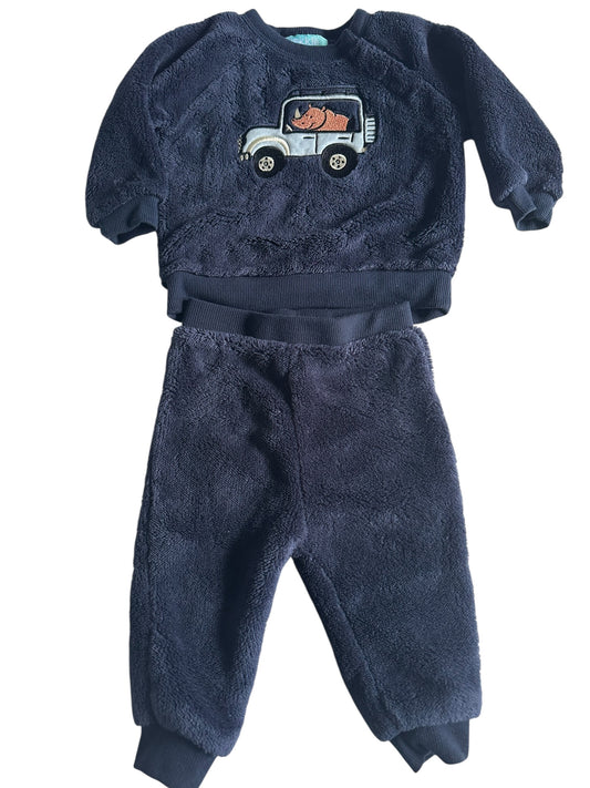 #93 Pekkle Navy Soft Set Boys 6M