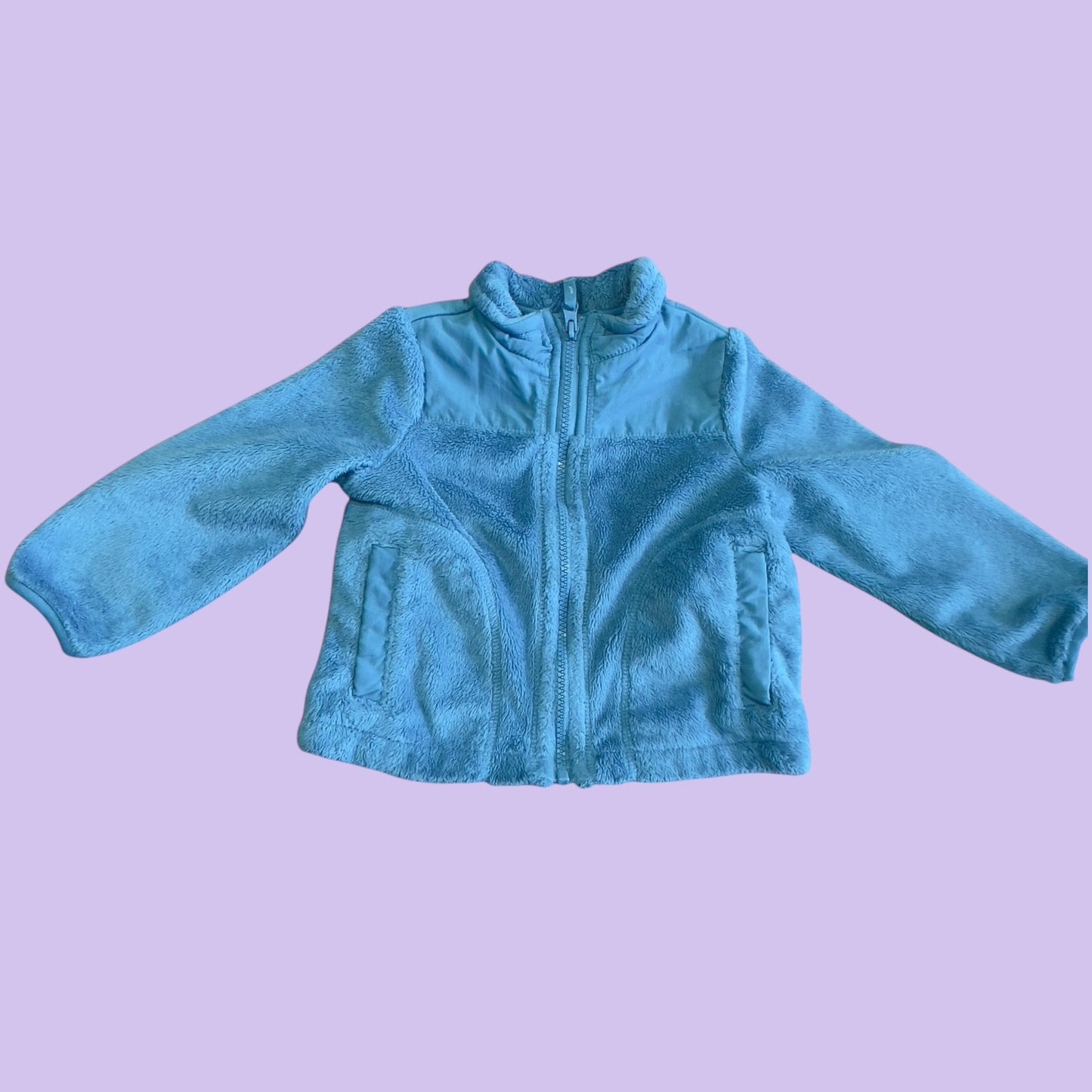 #1 Blue Fleece Zip-up 24 mo REDUCED