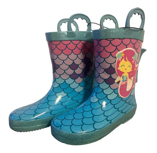 Girls Rain Boots size 9/10 NWT