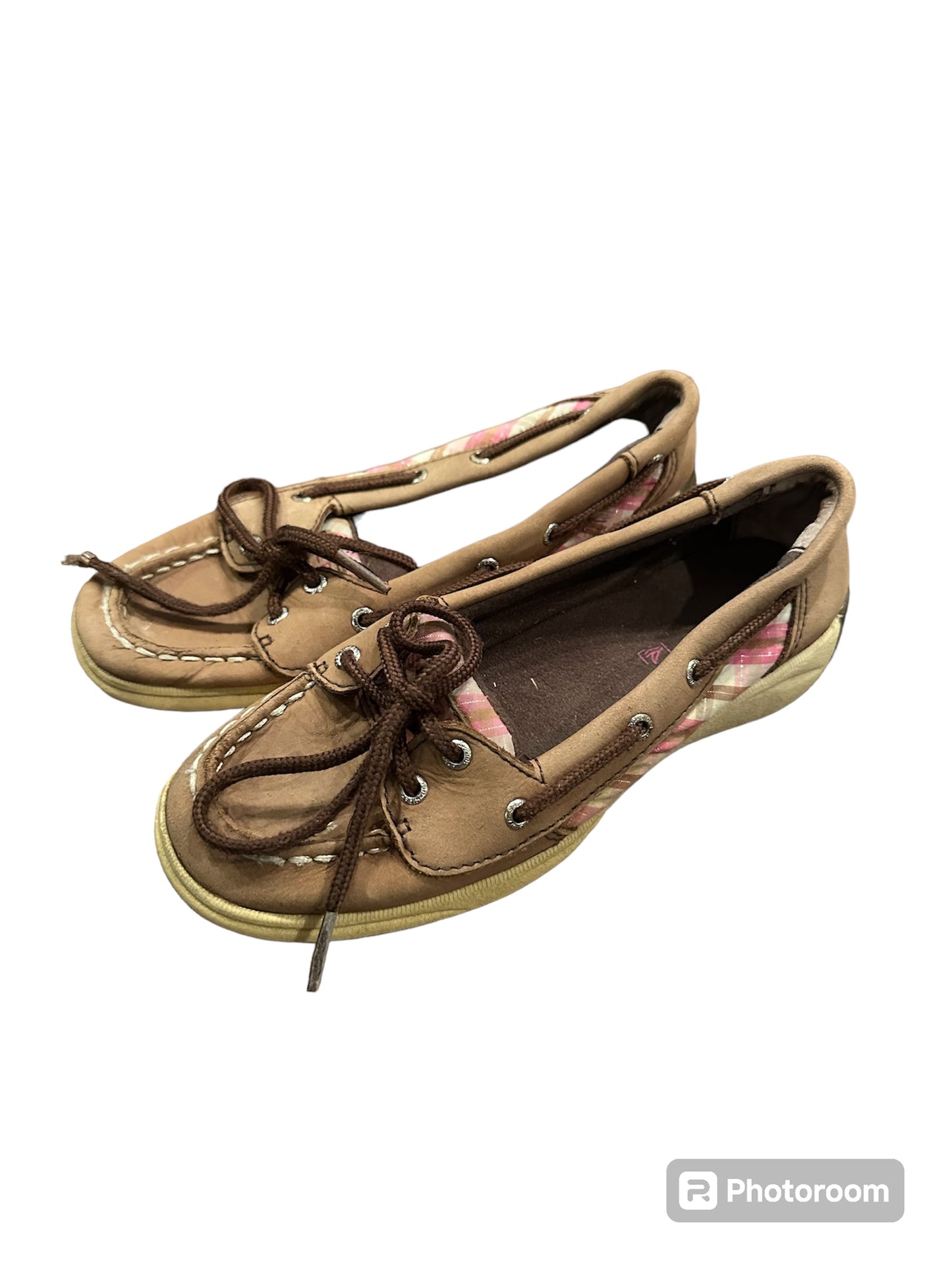 #80A girls sperry shoes size 1.5