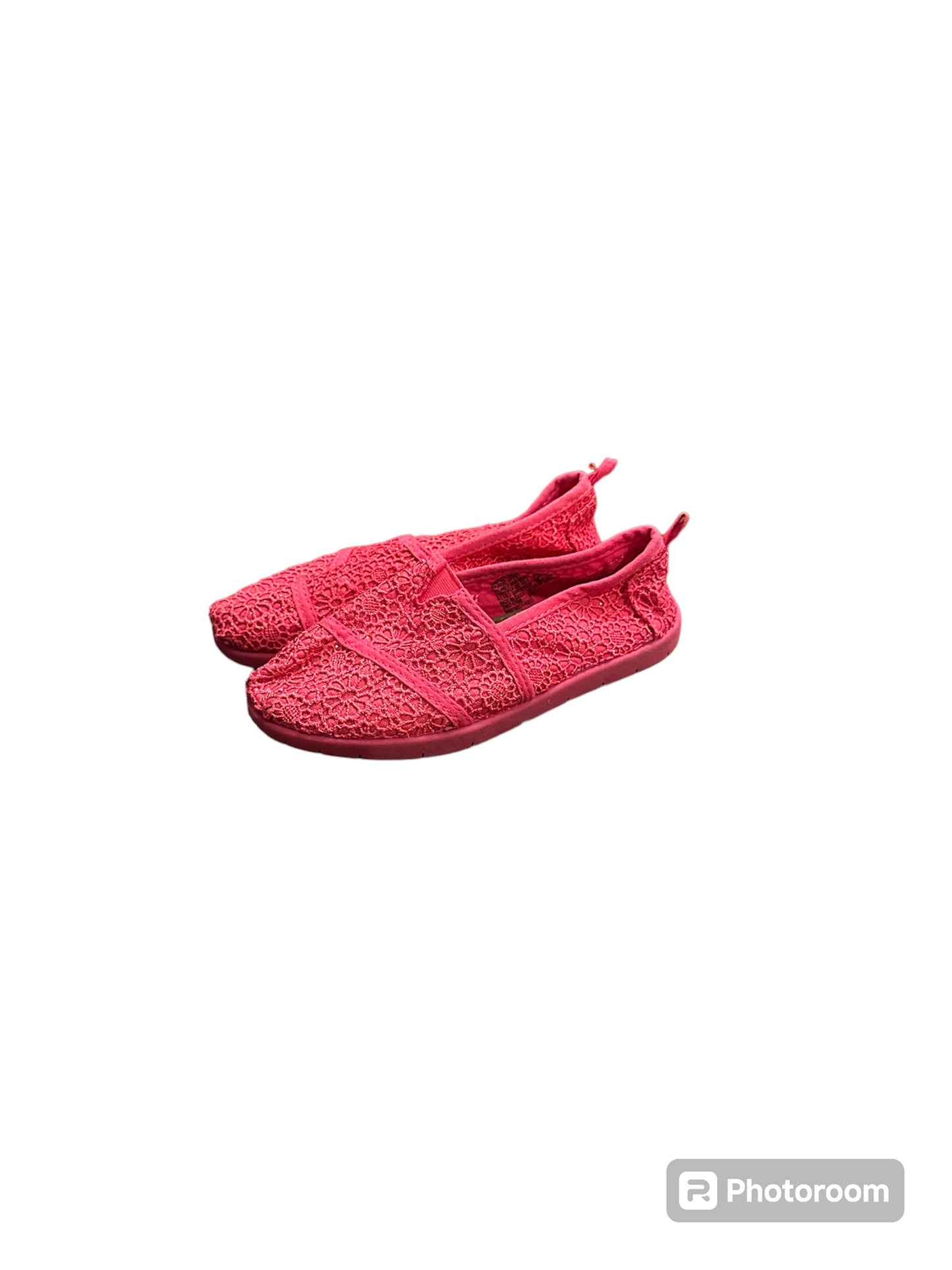 #80A girls pink size 3 shoes