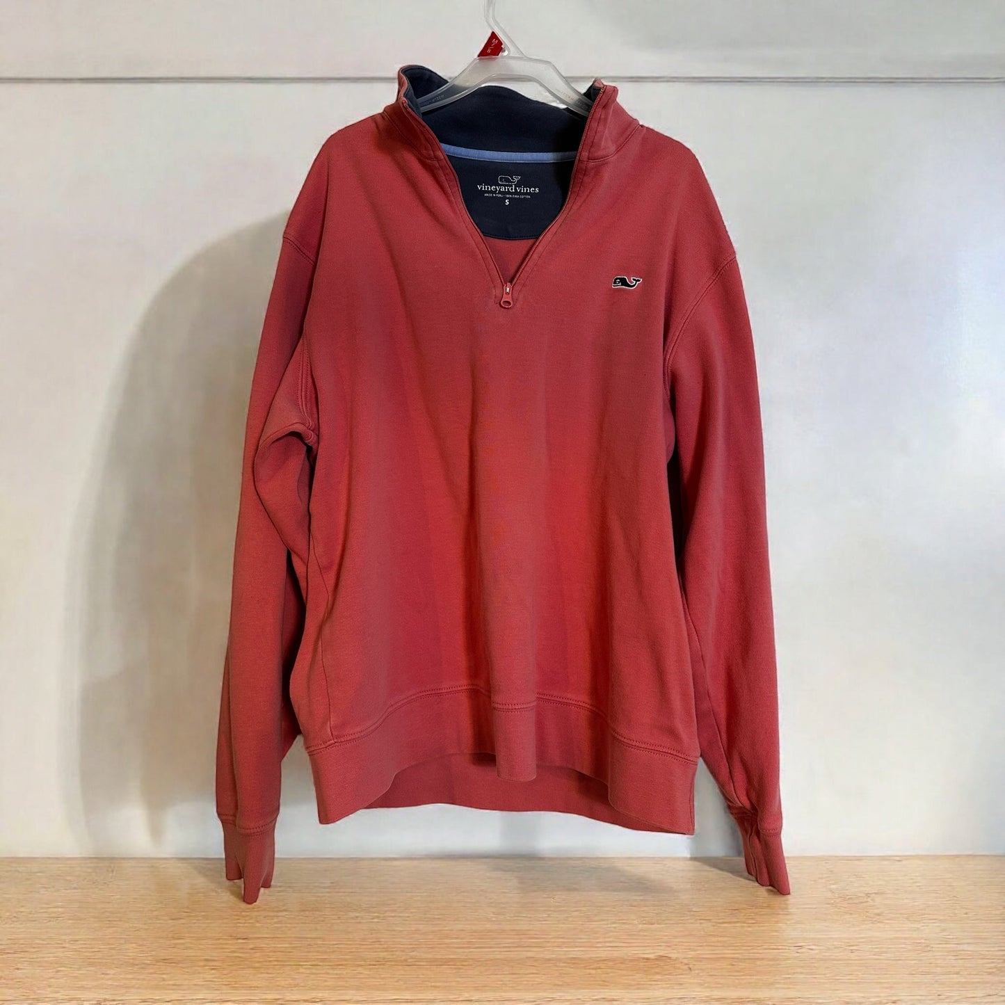 #169 Men’s Small Vineyard Vine Zip Up Crew Neck *REDUCED