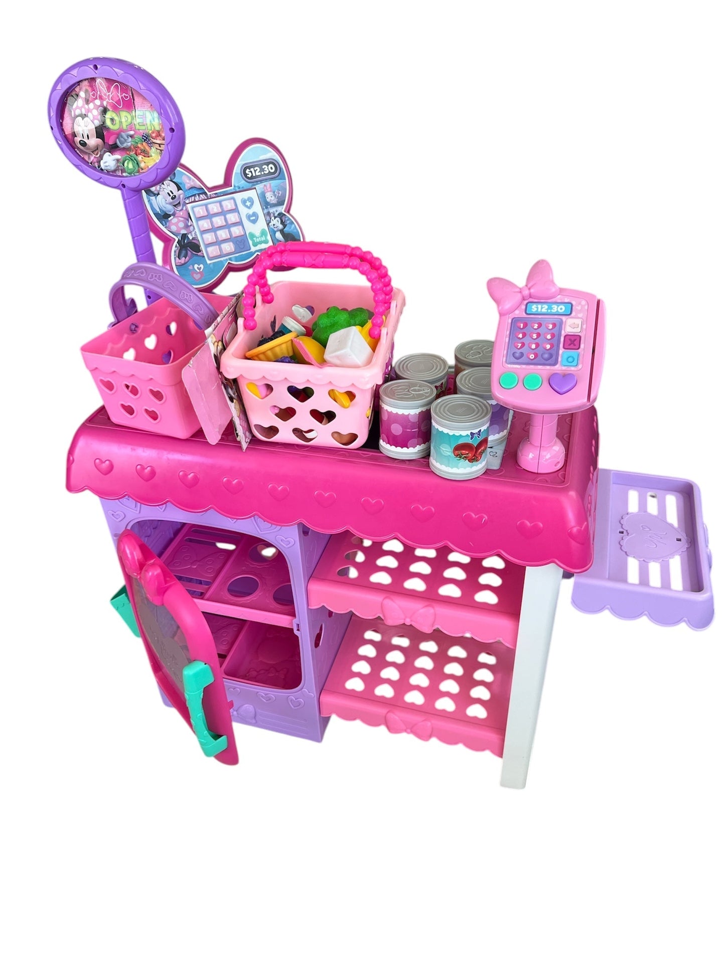 *REDUCED* 104 - Minnie Mouse Grocery Store. All food and even boxes are accounted for