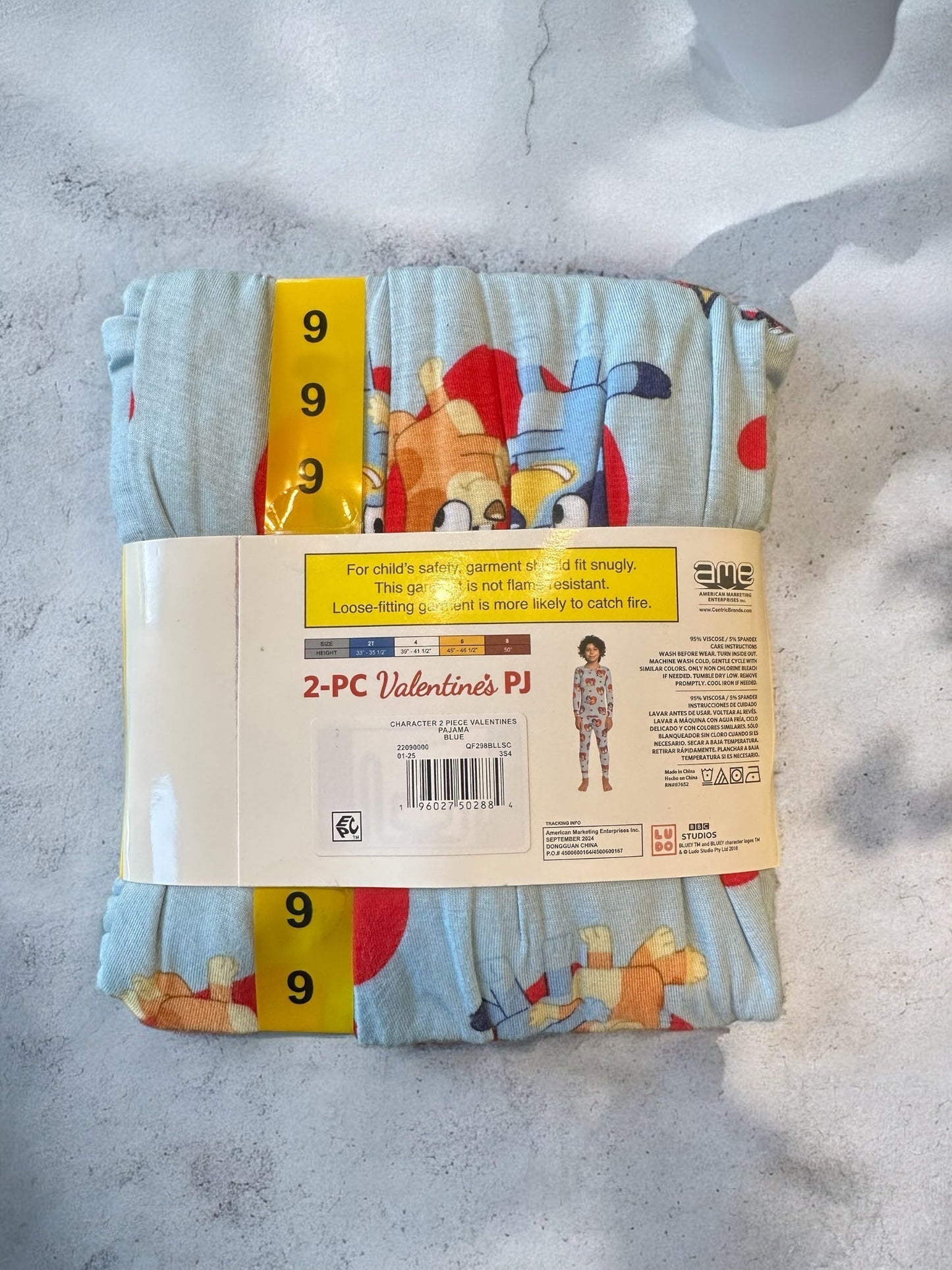 #169 Size 6 Bluey PJ Set- NWT *REDUCED PRICE
