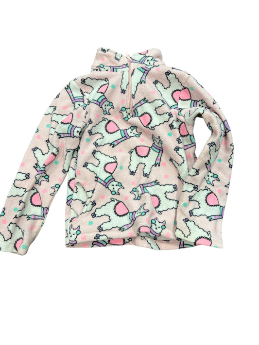 104 - Children’s Place Llama Quarter Zip size 5