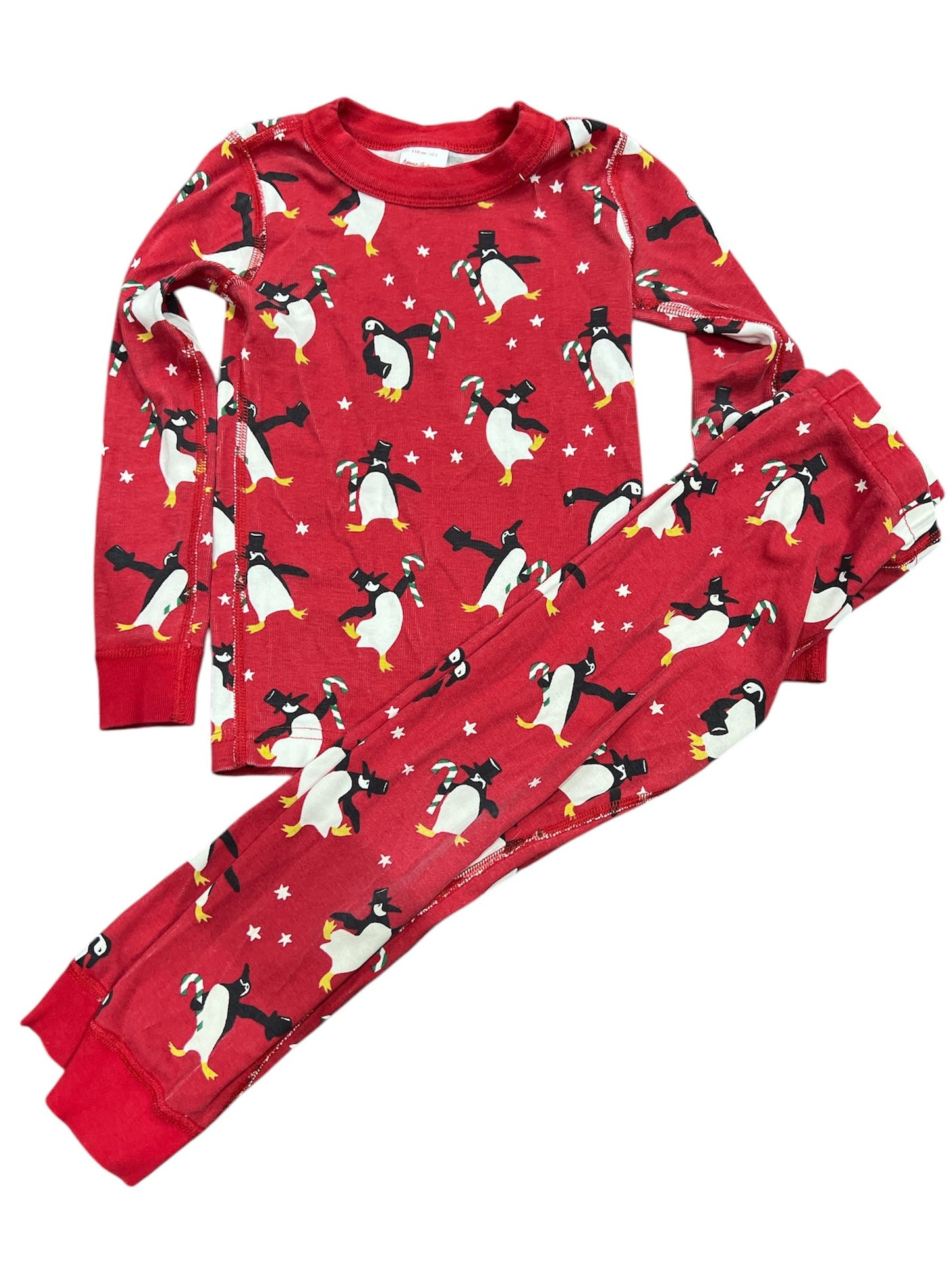 104-  Hanna Andersson Penguin PJs. *note imperfect hem