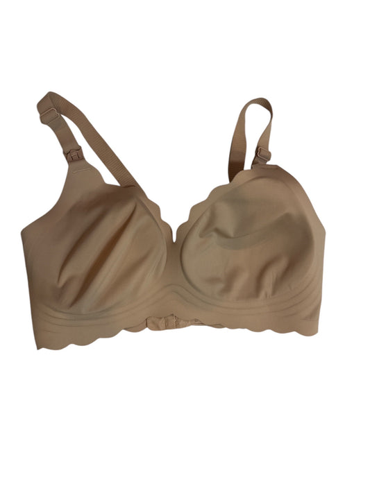 Seller #154  REDUCED Momcozy Wireless Classic Jelly Strip Nursing Bra Size M - Nude