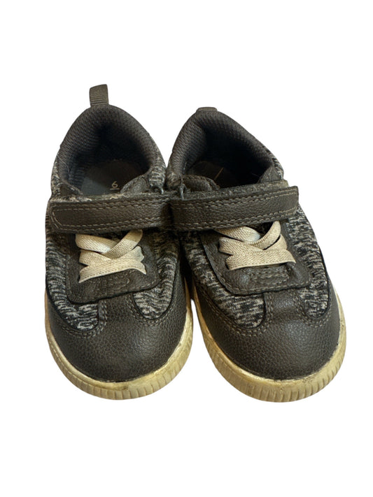 #28  REDUCED Carters Blue Velcro Strap Sneakers Size 6