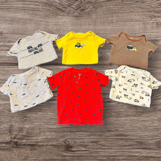 #169 Boy’s 18 Month Carter's Car Themed Bundle (6 Items)