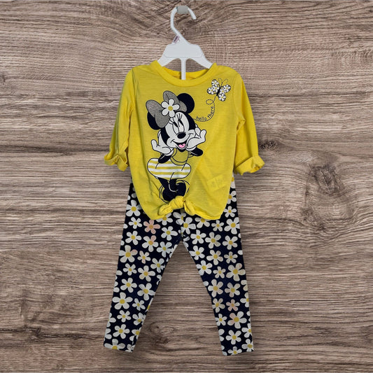 #169 2T Girl's Disney Minnie Mouse Outfit