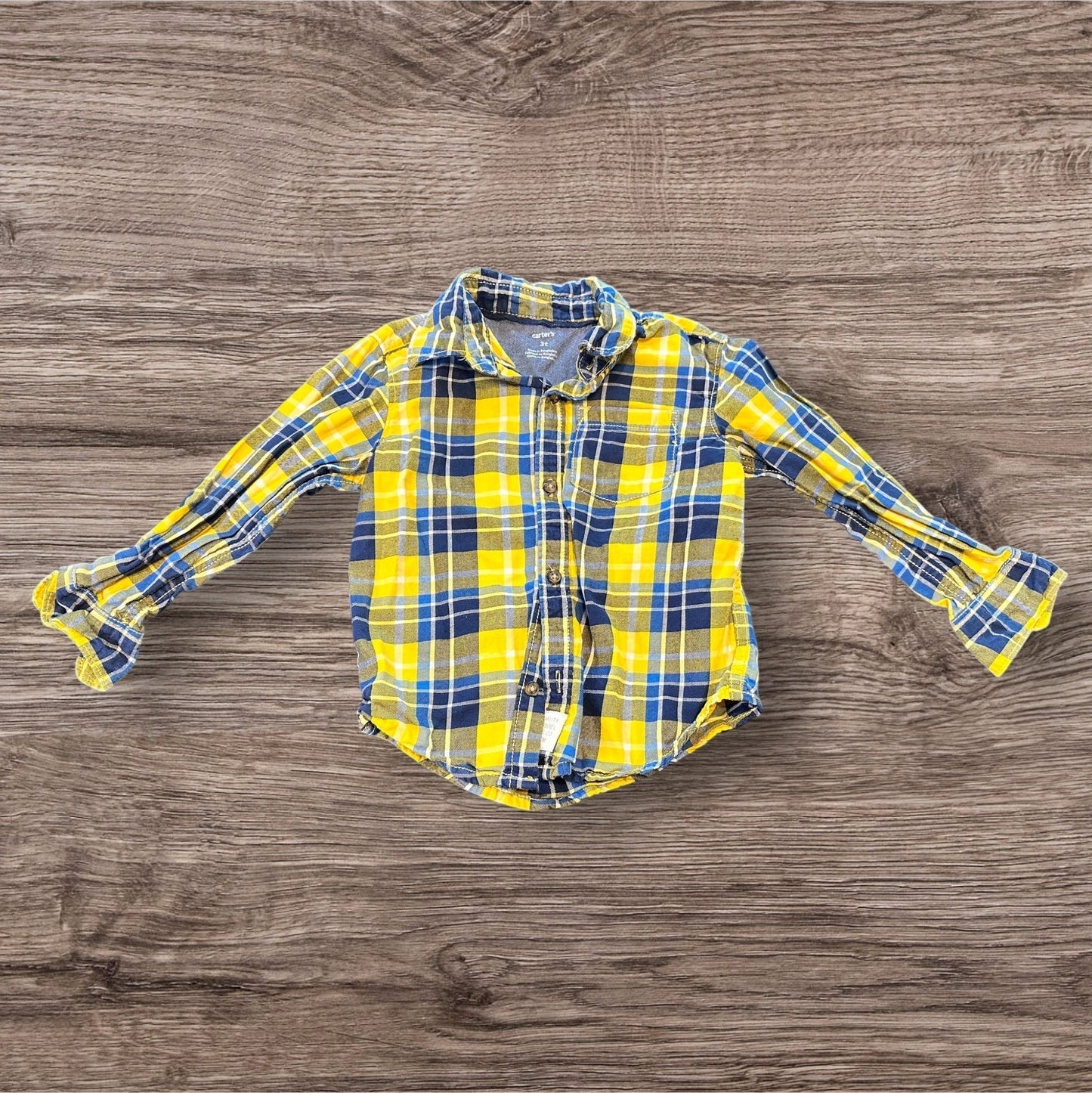 #169 3T Boy's Button Up Shirt BundIe (7 Items) *REDUCED PRICE