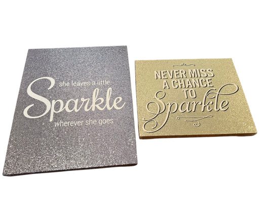 208 room decor - gold and silver - REDUCED