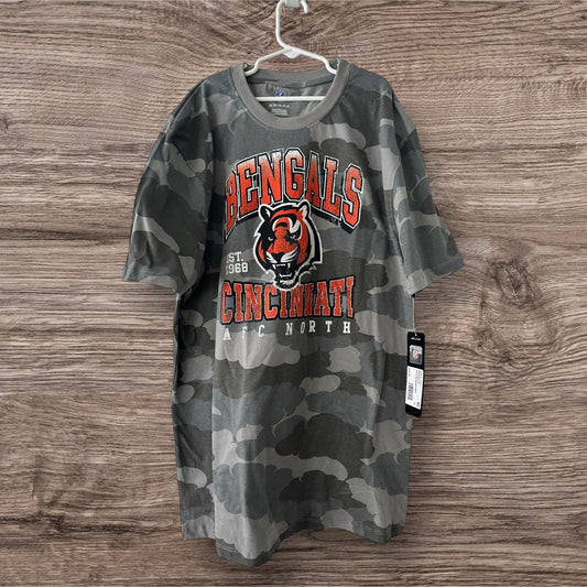 #169 XL Kids Bengal’s Shirt- NWT