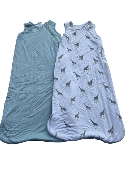 104- SUPER SOFT Kyte Baby sleep sacks sz up to 2T