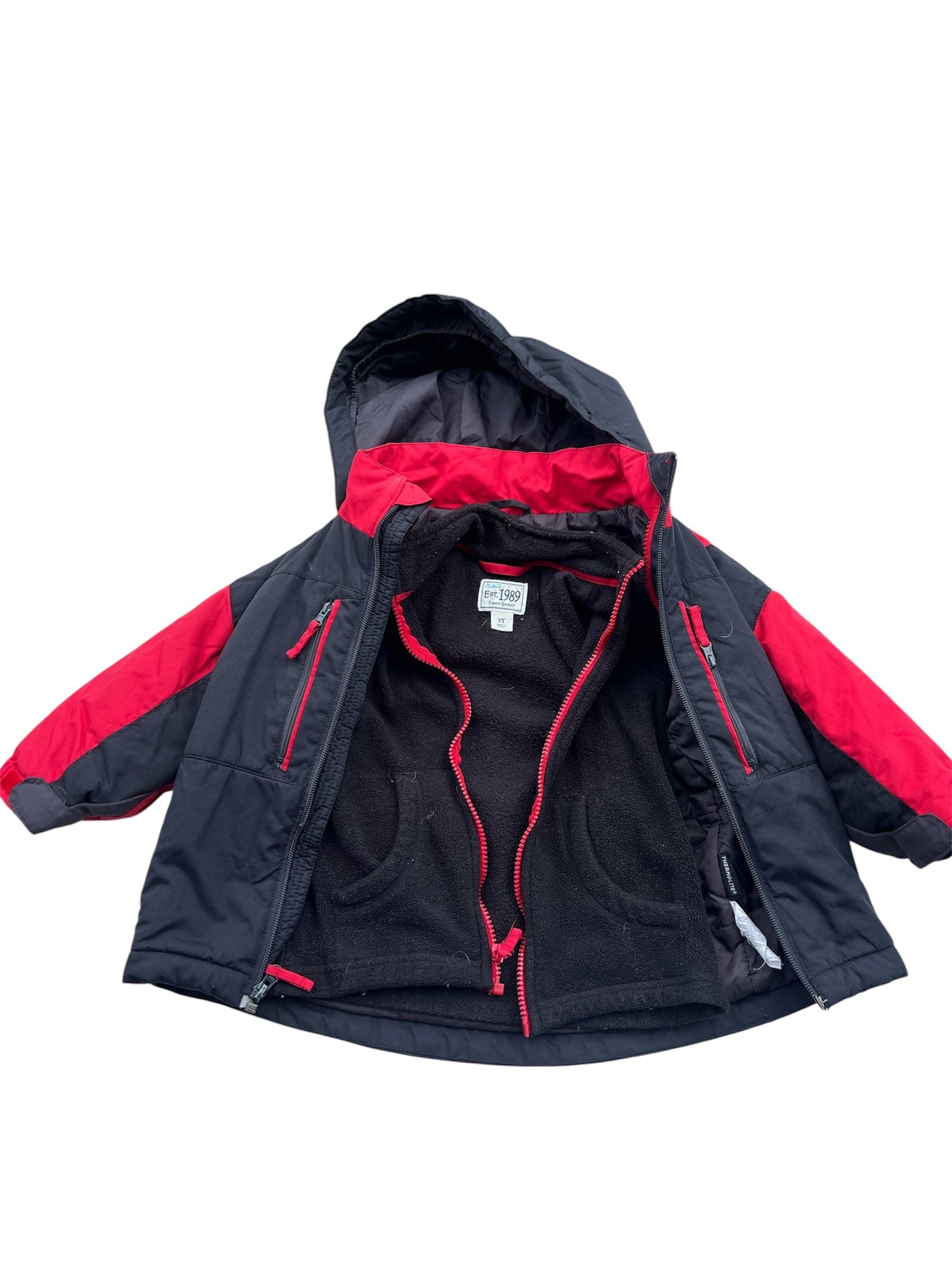 *REDUCED* 104 - Children’s Place 3T winter jacket with fleece zip in insert