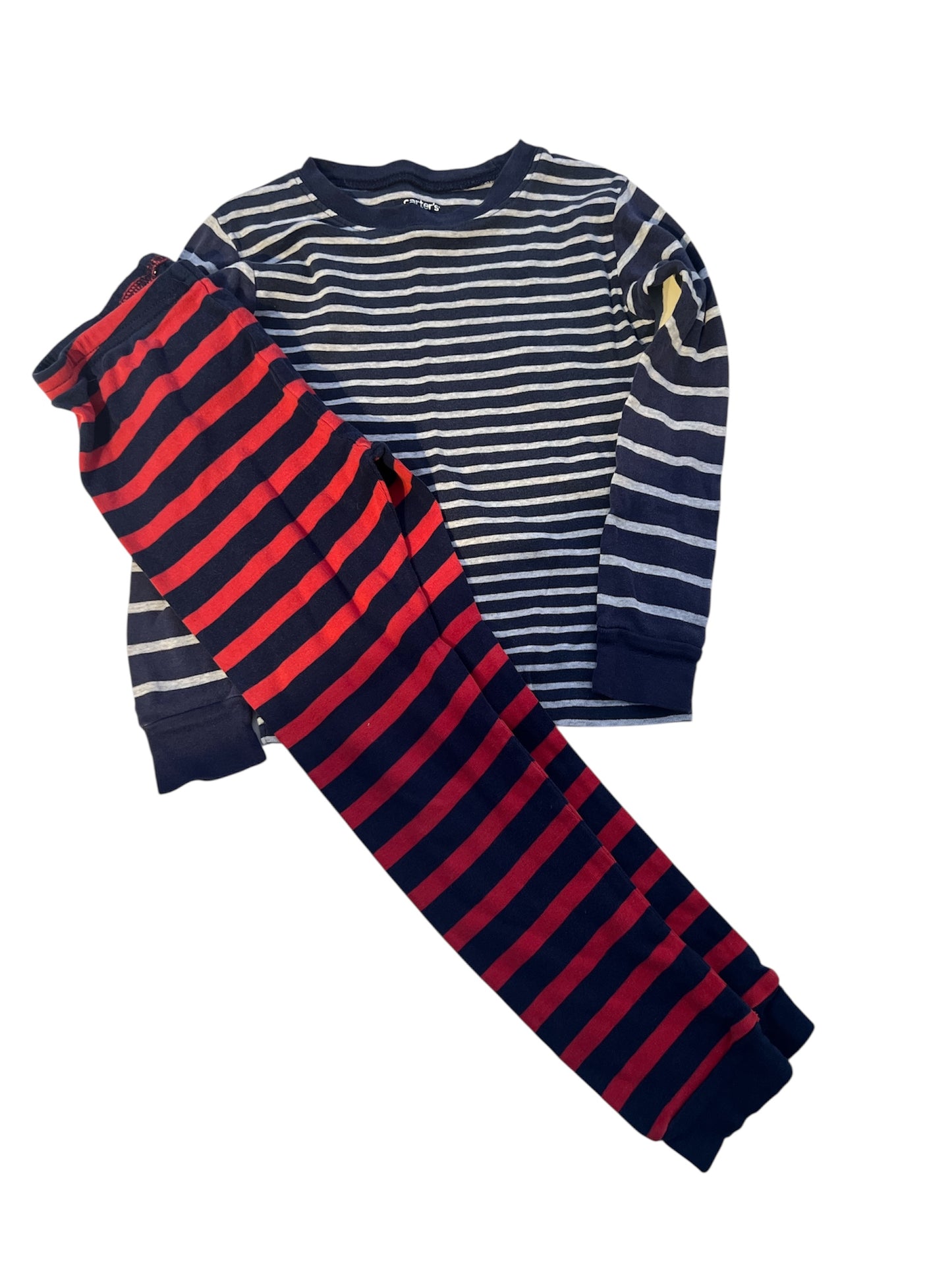 104 - Carters 5T striped pjs