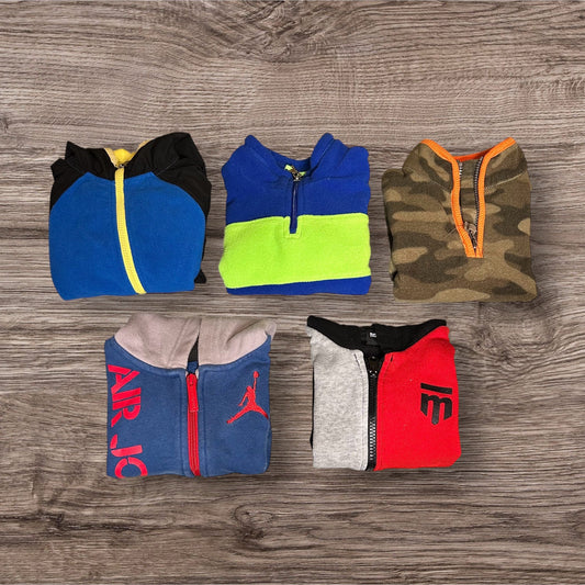 #169 Boy's 2T Hoodie/ Jacket Bundle (5 Items)