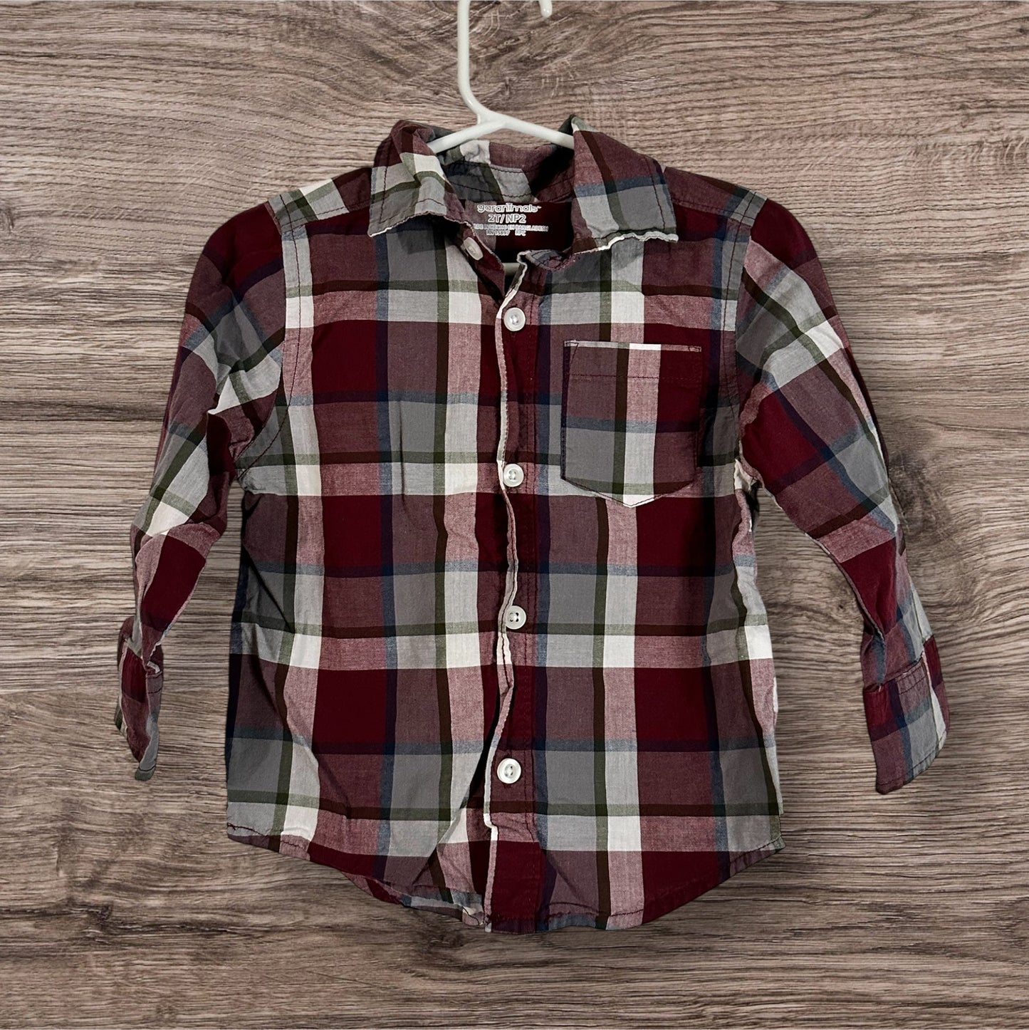 #169 Boy's 2T Plaid Bundle (4 Shirts)