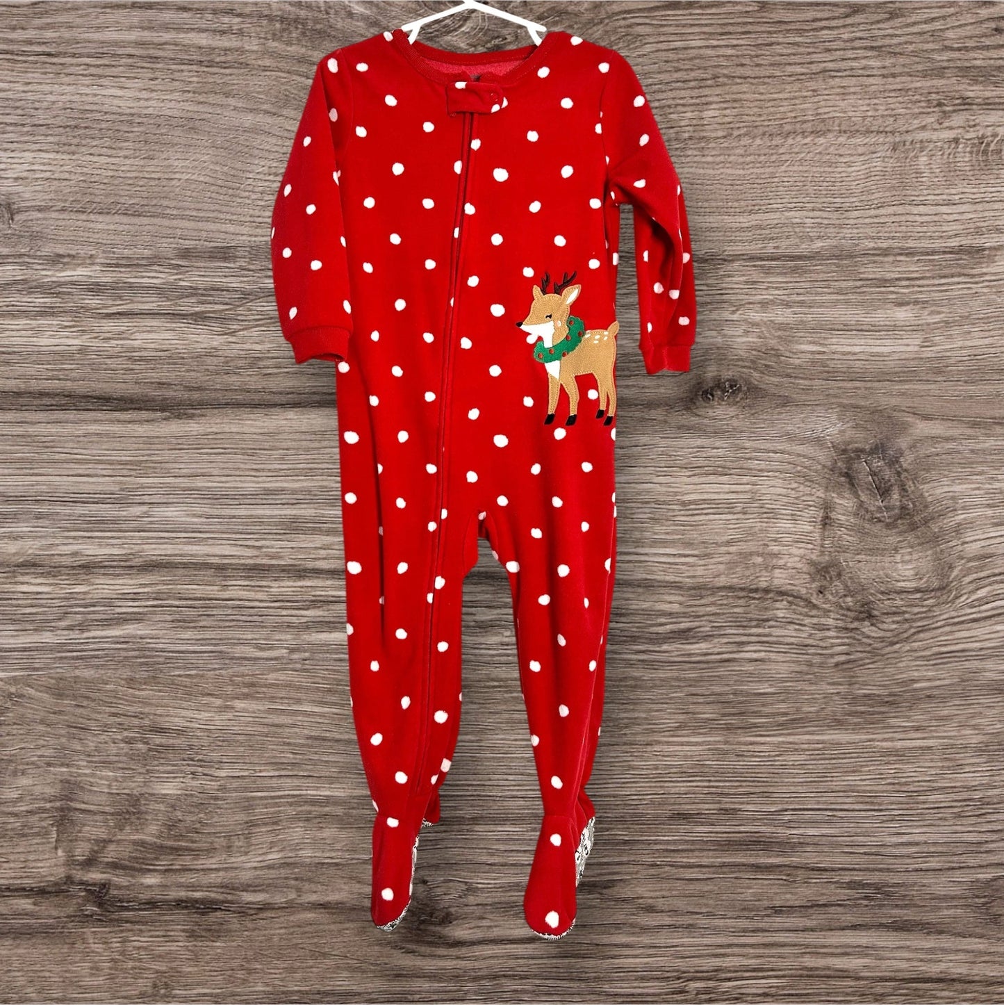 #169 2T Girl's Christmas Onesie