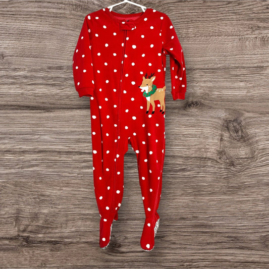 #169 2T Girl's Christmas Onesie *REDUCED