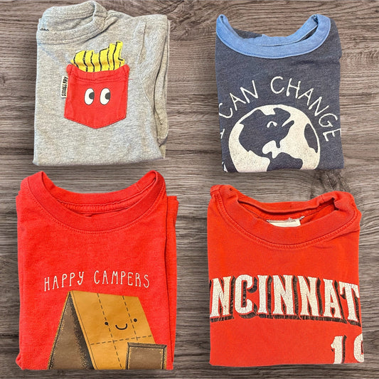 #169 Boy's 2T Shirt Bundle (4 Shirts)