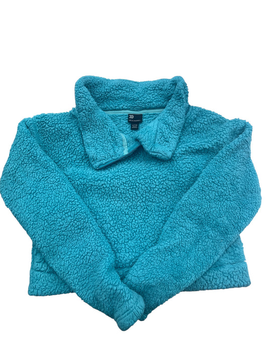 104 - All in Motion crop top funnel neck fleece sz 6/7