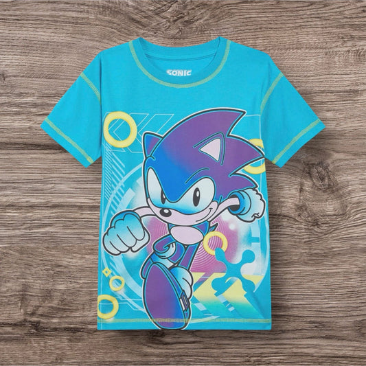 #169 Boy's 4/5 Sonic Shirt- NWT