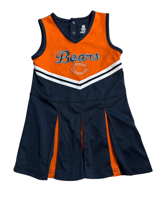 #146 - REDUCED - Chicago Bears Cheer Uniform Dress 4T
