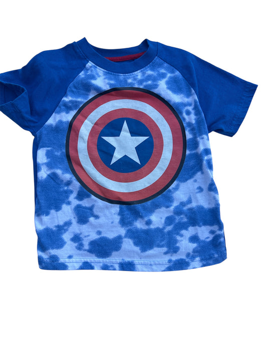 104 - Captain American Tee sz 4