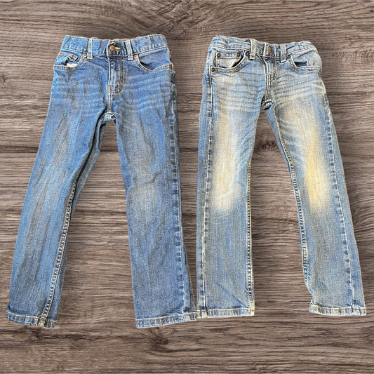 #169 Boy's Size 6 Jeans (2 Pairs)
