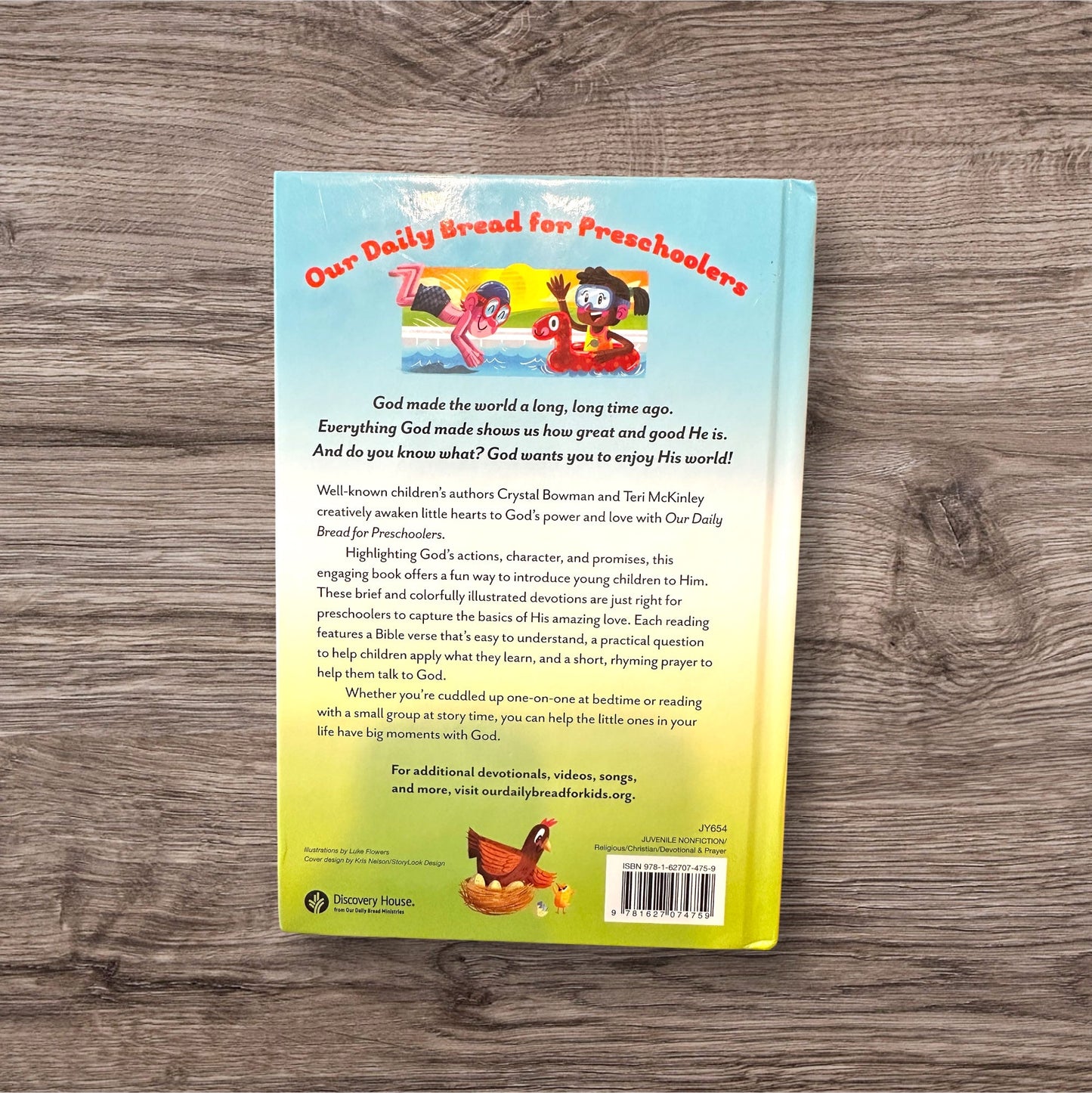 #169 Our Daily Bread for Preschool.  *REDUCED PRICE