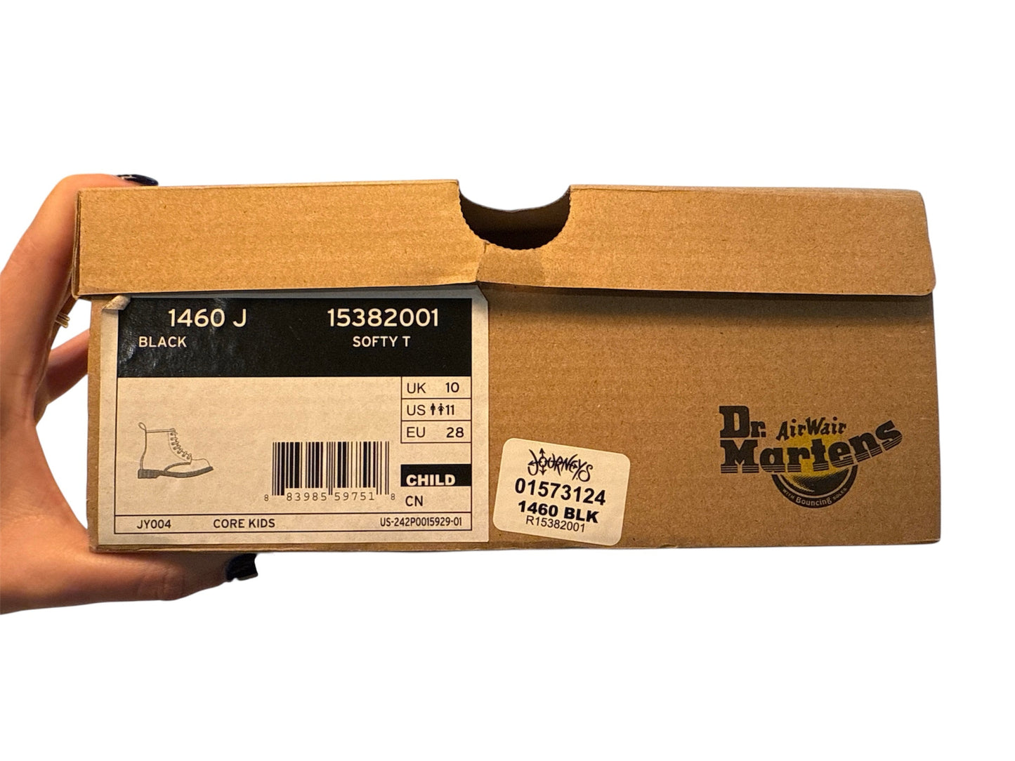 #146 - REDUCED Little Kid Size 11 Doc Martens Black Boots
