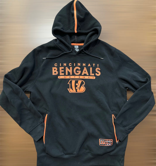 #146 - REDUCED Adult Large Bengals Football Black Hoodie