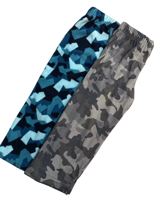 #146 - REDUCED Boys 4/5 Bundle of 2 Camo PJ Pants