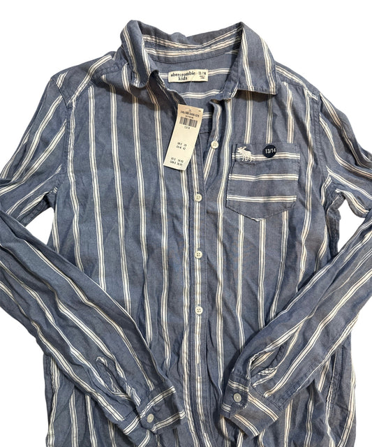 #146 - REDUCED Abercrombie Kids 13/14 NWT Button-Up Shirt