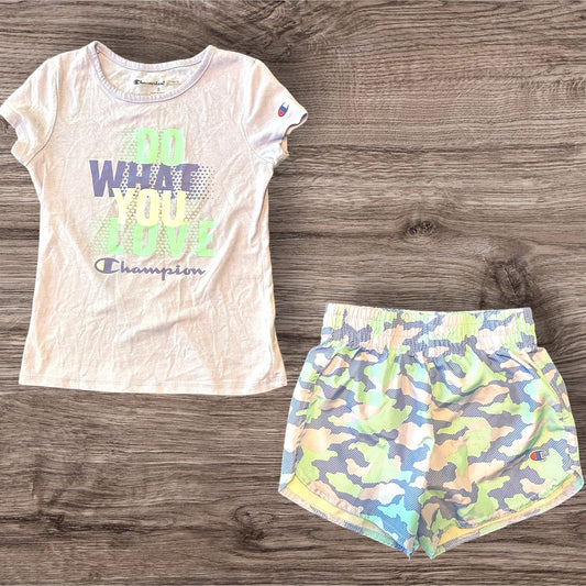 #169 Girl's 5T Champion Outfit