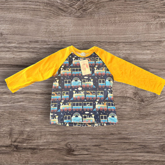 #169 Boy's 5T Train Shirt- NWT