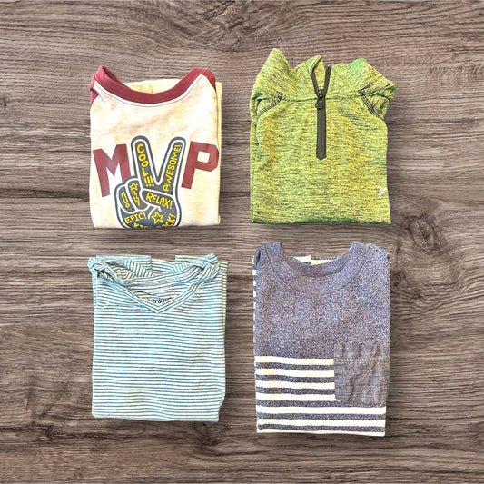 #169 Boy's Size 5 Shirt Bundle (4 Shirts)